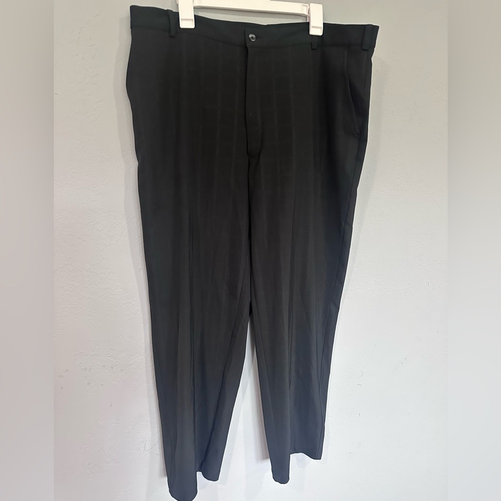 Black Nike Pinstripe Golf Pants